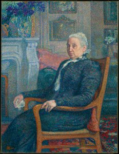 Sylvie Descamps Monnom autorstwa Théo van Rysselberghe