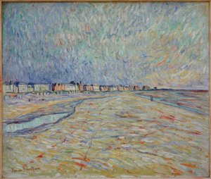 Domy na plaży I autorstwa Theo von Brockhusen