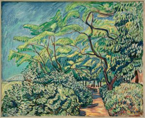 Droga do Baumgartenbrück autorstwa Theo von Brockhusen