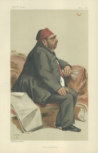 HH Ismail Pasha autorstwa Theobald Chartran