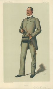 Podpułkownik Ralph Vivian, Ralph, 21 kwietnia 1883, komiks Vanity Fair autorstwa Theobald Chartran