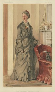 Baronowa Burdett-Coutts autorstwa Theobald Chartran