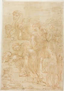 Izaak i Rebeka w Well autorstwa Theodoor van Thulden