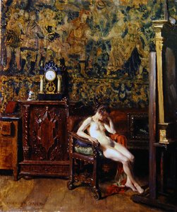 Model (olej na panelu)
