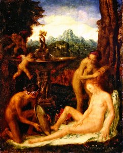Wenus w swojej toalecie autorstwa Theodor Baierl