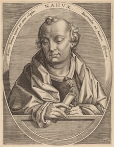 Nahum autorstwa Theodor Galle after Jan van der Straet