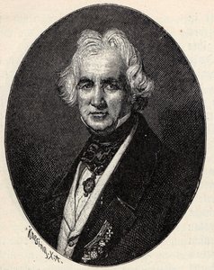Portret rzeźbiarza Christiana Daniela Raucha 1777-1857. autorstwa Theodor Knesing