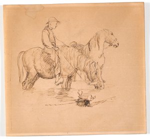 Scena podlewania autorstwa Theodor Philipsen