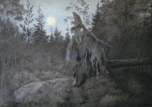 Przerażające, pełzające, szeleszczące, tętniące życiem autorstwa Theodor Kittelsen