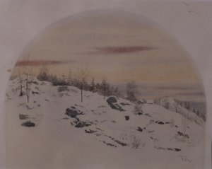 Luty autorstwa Theodor Kittelsen