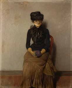 W poczekalni Paryż autorstwa Theodor Kittelsen