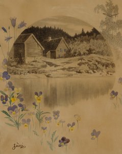 Czerwiec autorstwa Theodor Kittelsen