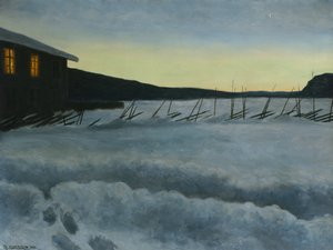 Mój dom autorstwa Theodor Kittelsen