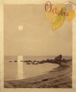 Październik autorstwa Theodor Kittelsen