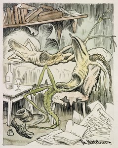 Grypa literacka autorstwa Theodor Kittelsen