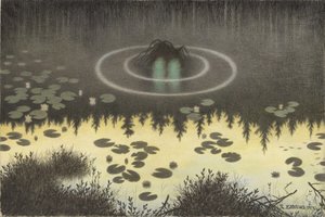 Duch Wody autorstwa Theodor Kittelsen