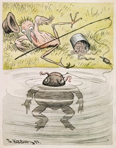 Niebo będzie moim świadkiem, że nie wiedziałem, że to ty ugryzłeś mnie w hak autorstwa Theodor Kittelsen