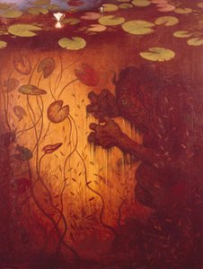 Wędkarstwo wodne (Nocks) autorstwa Theodor Kittelsen