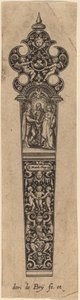 Ozdoba na rękojeść noża autorstwa Theodor de Bry