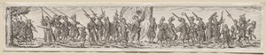 Żołnierze w Marszu autorstwa Theodor de Bry