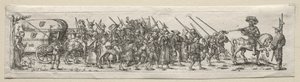 Żołnierze w Marszu autorstwa Theodor de Bry