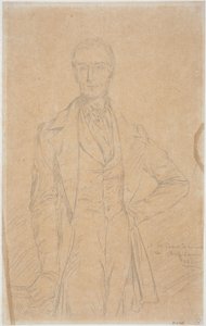 Alphonse de Lamartine autorstwa Théodore Chassériau