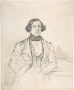 Hrabia Philibert-Oscar de Ranchicourt autorstwa Théodore Chassériau