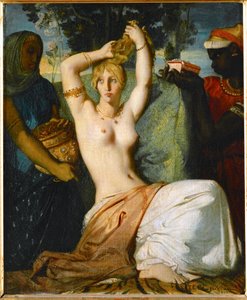 Toaleta Esther ... autorstwa Théodore Chassériau