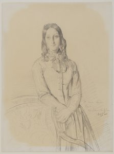 Portret madame Ravaisson autorstwa Théodore Chassériau