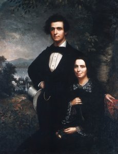 Państwo Daniel T. MacFarlan, 1858. autorstwa Theodore E. Pine