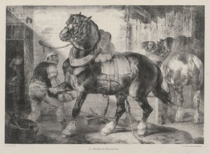 Francuski kowal autorstwa Theodore Gericault