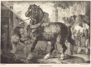 Francuski kowal autorstwa Theodore Gericault