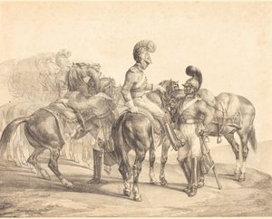 Grupa ratowników wodnych autorstwa Theodore Gericault