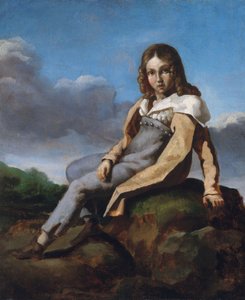 Alfred Dedreux (1810-1860) jako dziecko autorstwa Theodore Gericault
