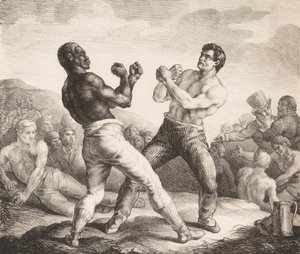 Bokserki, 1818. autorstwa Theodore Gericault