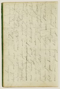 Projekt listu autorstwa Theodore Gericault
