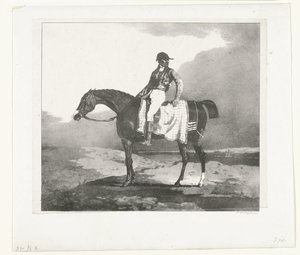 Dżokej na angielskim koniu pełnej krwi autorstwa Theodore Gericault