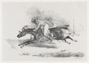 La Course (Wyścig) autorstwa Theodore Gericault