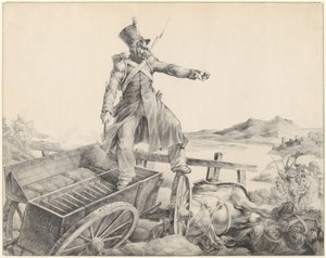 Wóz artyleryjski (Artillery Caisson) autorstwa Theodore Gericault
