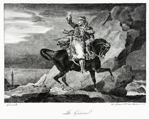 Giaour autorstwa Theodore Gericault