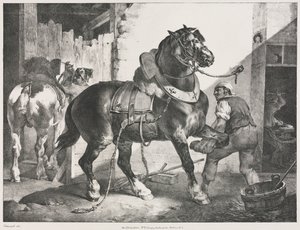 Marszałek Francji. autorstwa Theodore Gericault