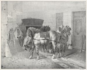 Les Boueux (Sprzątacze ulic) autorstwa Theodore Gericault