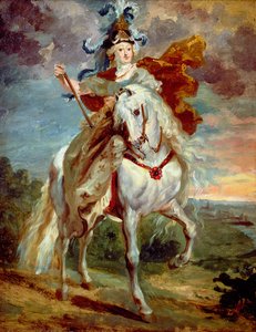 Marie de Medicis w Pont-de-Ce autorstwa Theodore Gericault
