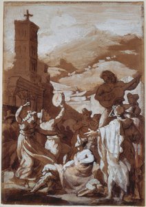 Taniec neapolitański: tarantella autorstwa Theodore Gericault