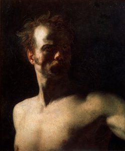 Studium aktu, c1810-c1811 autorstwa Theodore Gericault