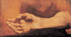 Studium ręki i ramienia autorstwa Theodore Gericault