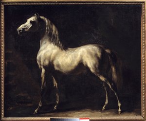 Studium malarstwa konia autorstwa Theodore