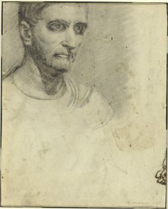 Studium mężczyzny [revers] autorstwa Theodore Gericault