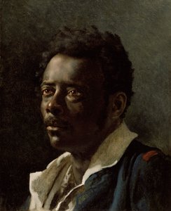 Studium modelki, ok. 1818-19 (olej na płótnie) autorstwa Theodore Gericault