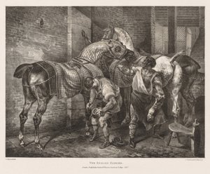 Englantilainen Farrierpolish autorstwa Theodore Gericault